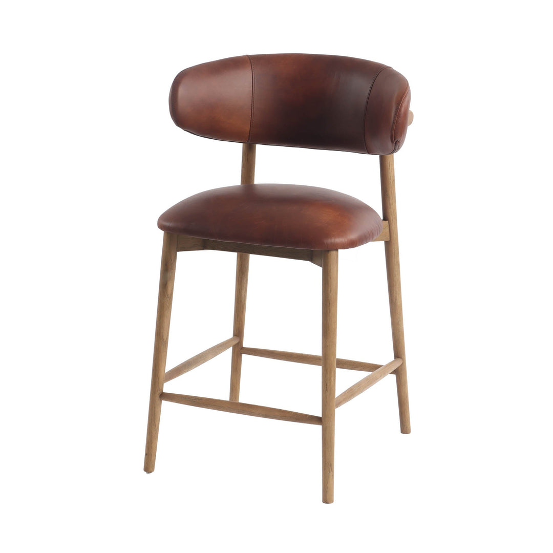 Milo Counter Stool in Tobacco - Whats New Furniture Portland