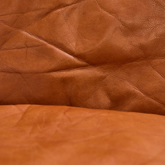 Cognac Leather Sofa