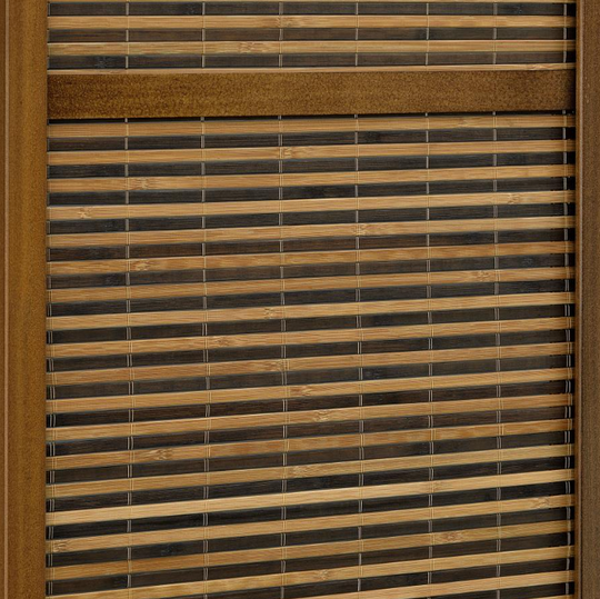 Browning 4-Panel Bamboo Room Divider