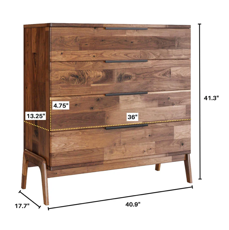 Remix 4 Drawer Chest