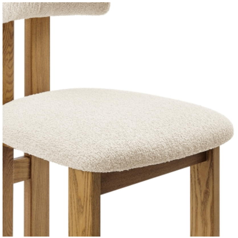 Hailey Boucle Dining Side Chair