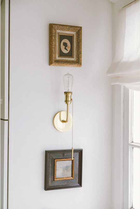 Silhouette of Woman Facing Left