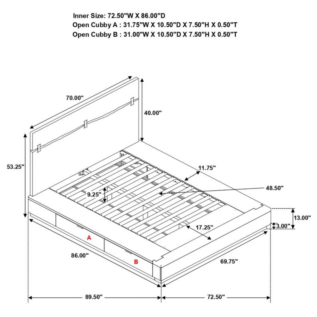 Winslow Storage Bed