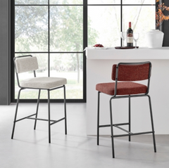 Zander Chenille Counter Stool