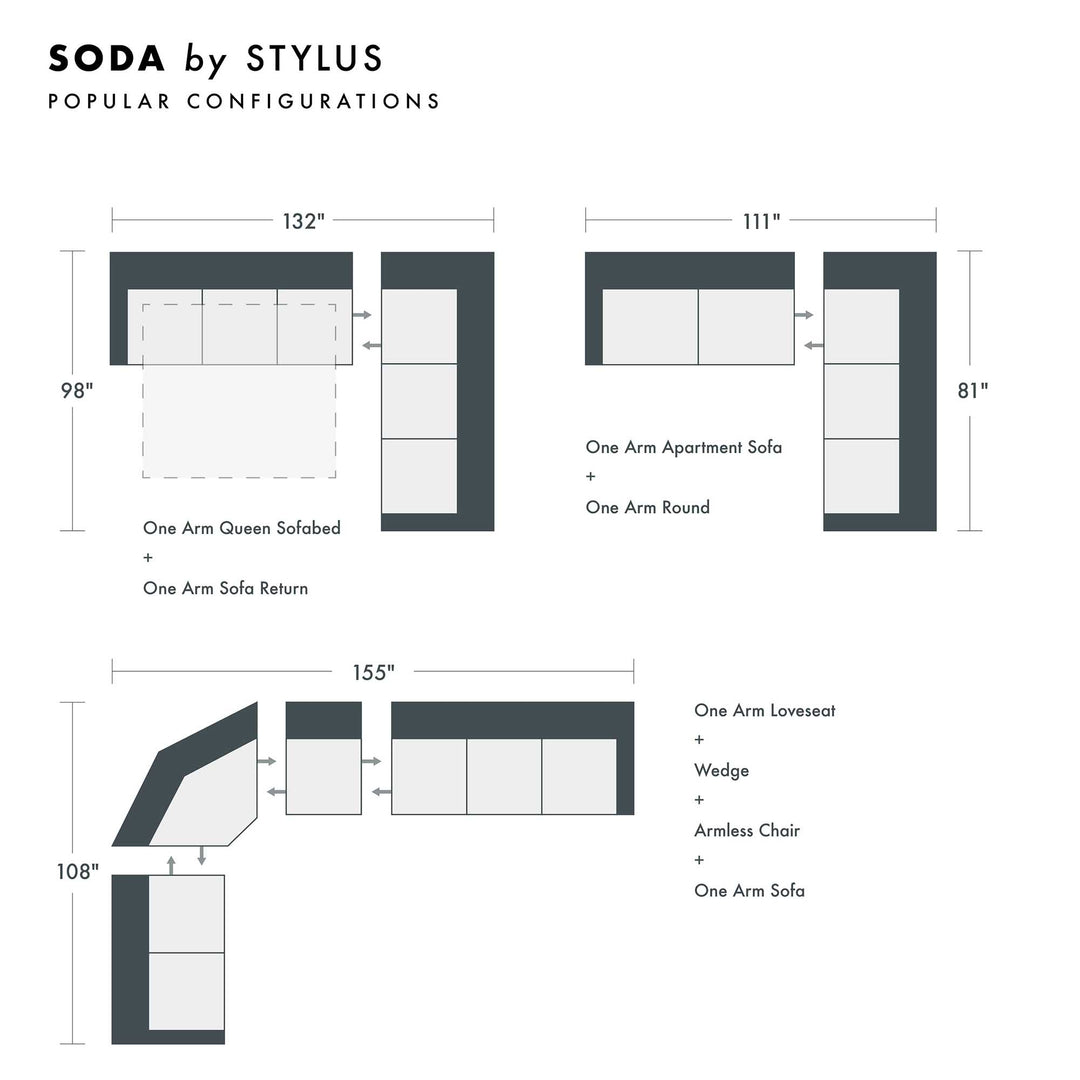 Soda Custom Sofa Bed