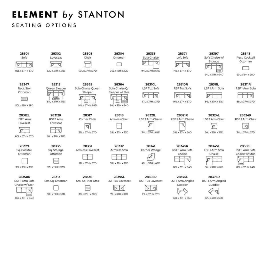Element Custom Sofa / Sectional