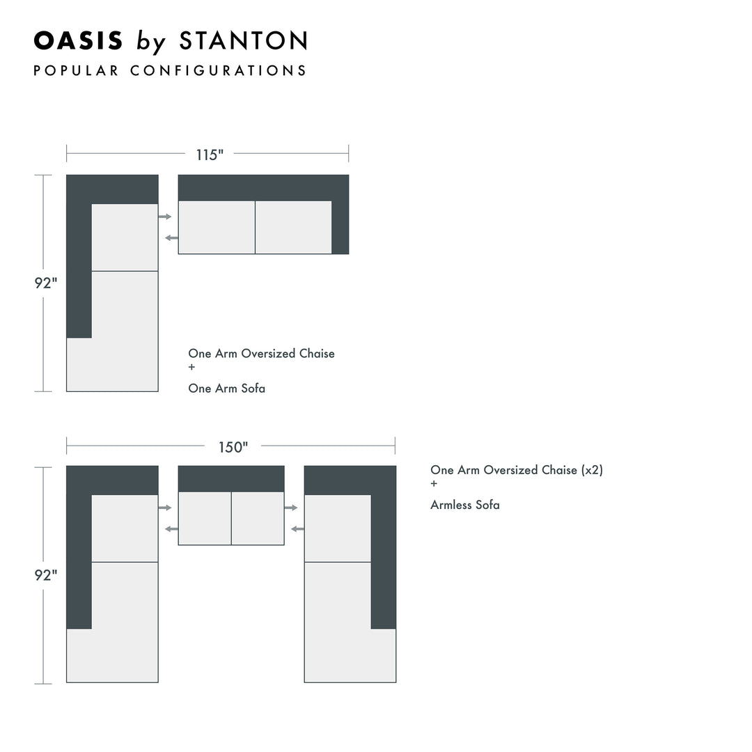 Oasis Custom Sofa / Sectional