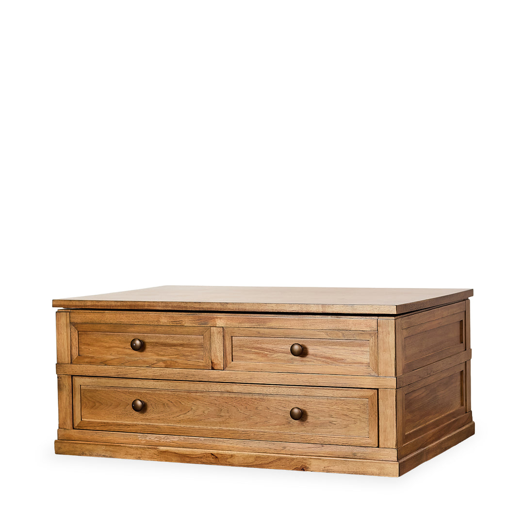 Lift Top Coffee Table w/ Drawers