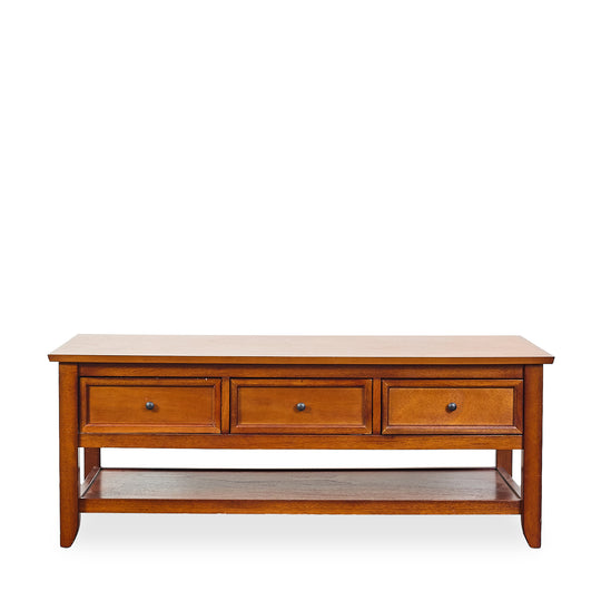 Traditonal 3 Drawer Coffee Table