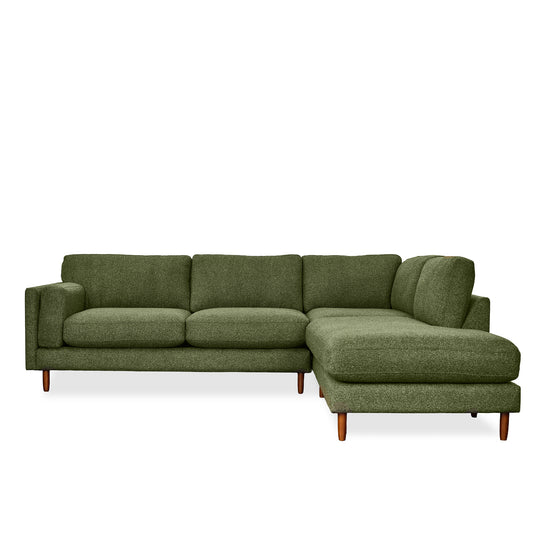 Timber Open Chaise Sectional