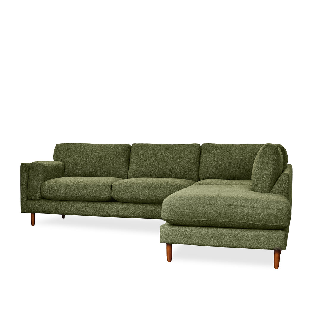 Timber Open Chaise Sectional