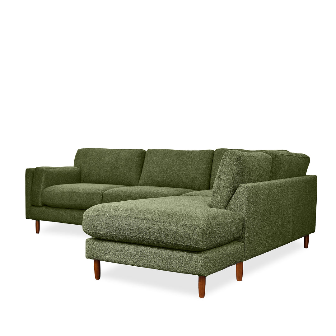 Timber Open Chaise Sectional