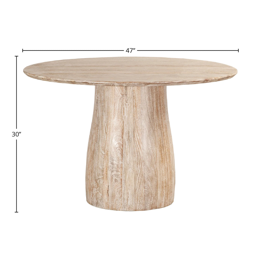 Truffle Round Dining Table