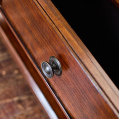 Traditional Media Console with fold down drawers - Whats New Furniture - Portland, Oregon