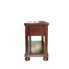 Traditional Media Console with fold down drawers - Whats New Furniture - Portland, Oregon