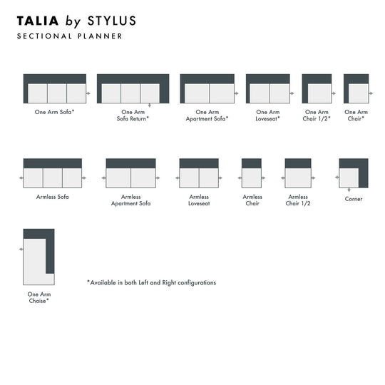 Talia Custom Sofa / Sectional