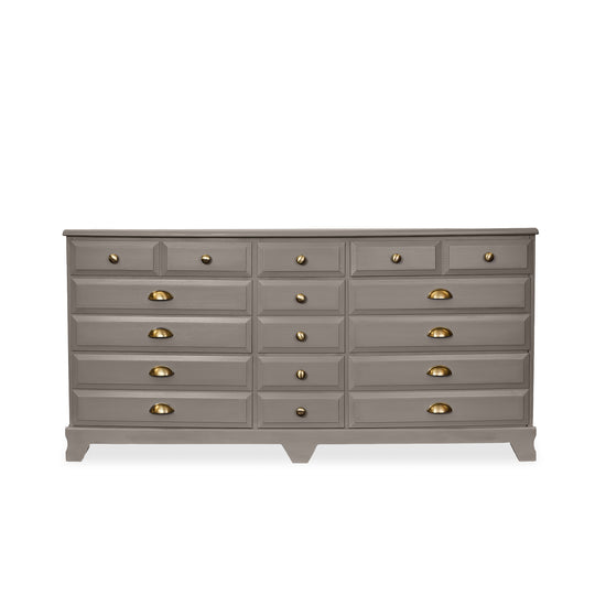 Upcycled Traditional 9 Drawer Dresser