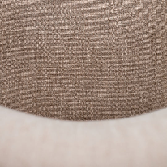 U-Shaped Upholstered Stool