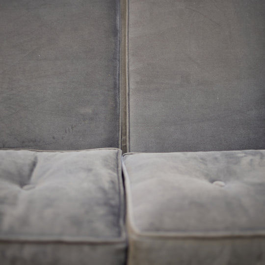 Velvet Mid Century Modern Loveseat