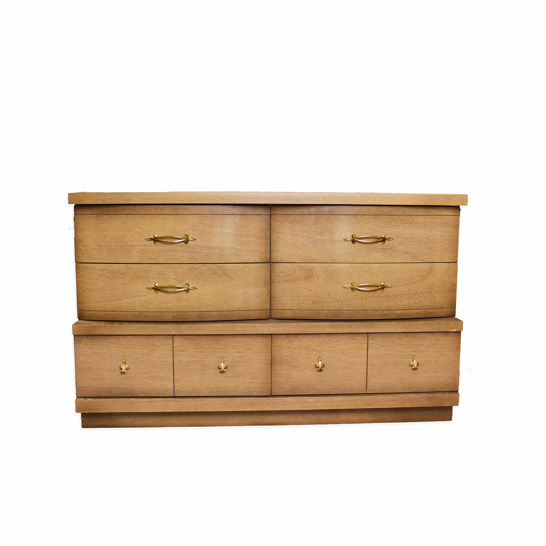 Vintage 6 Drawer Dresser with Mirror Vintage 6 Drawer Dresser with Mirror