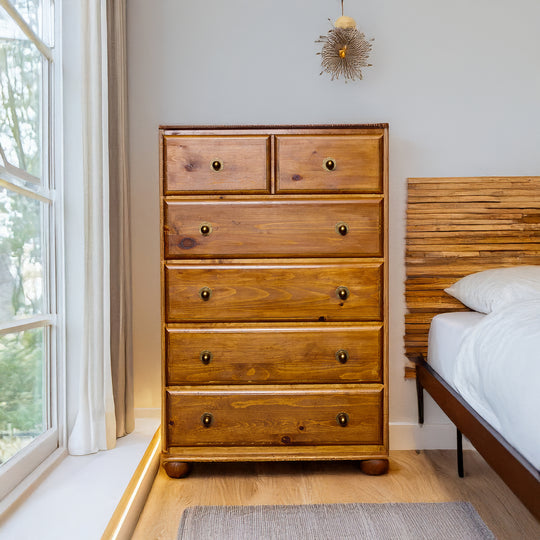 Vintage Wooden Dresser