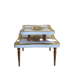 Vintage Hollywood Regency Coffee Table with 2 End Tables - Whats New Furniture - Portland, Oregon