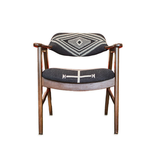 Vintage Paoli Chair in New Pendleton Fabric