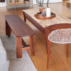 Walnut Bench - Whats New Furniture - Portland, Oregon