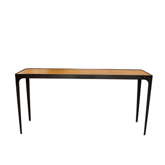 Metal and Wood Console