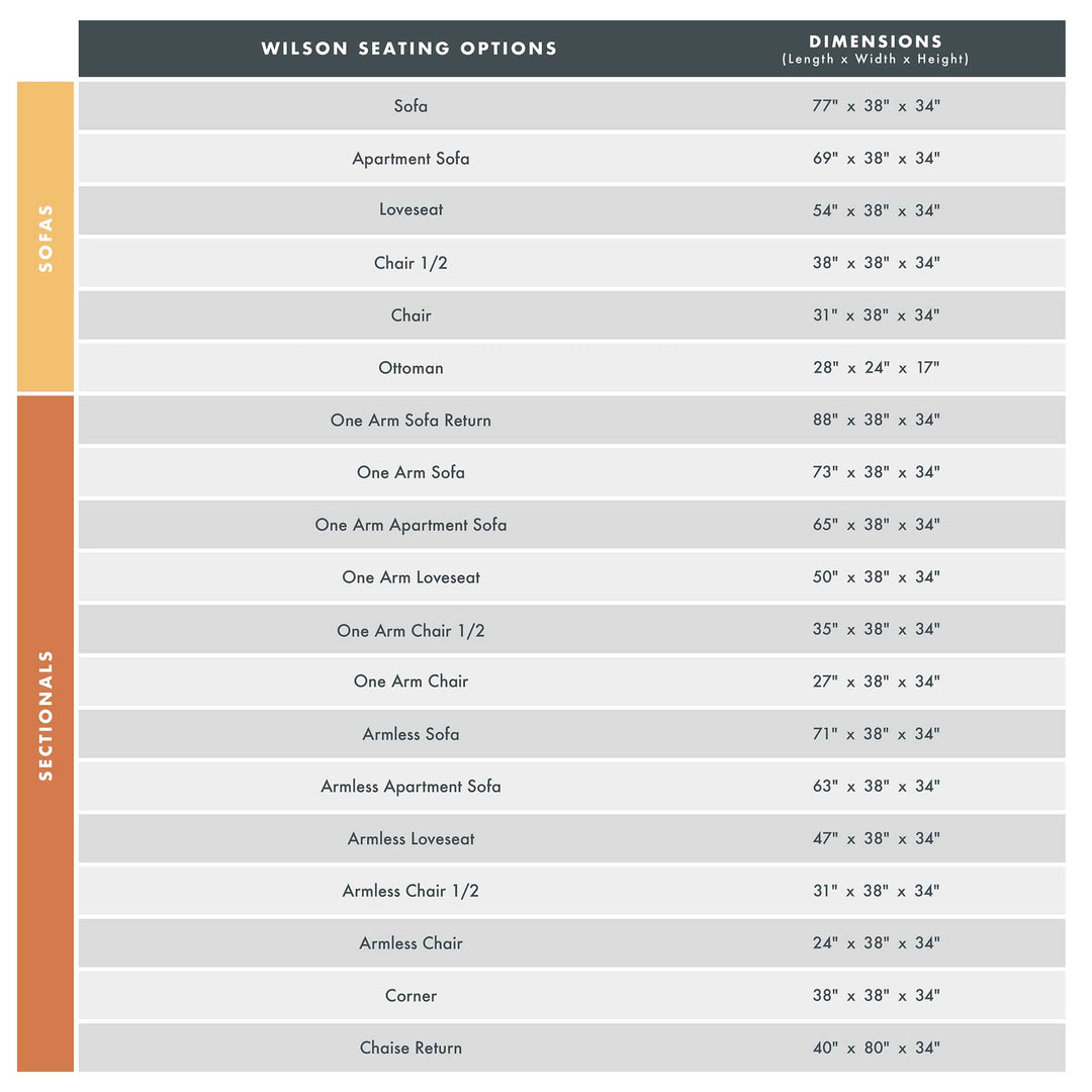 Wilson Custom Sofa / Sectional