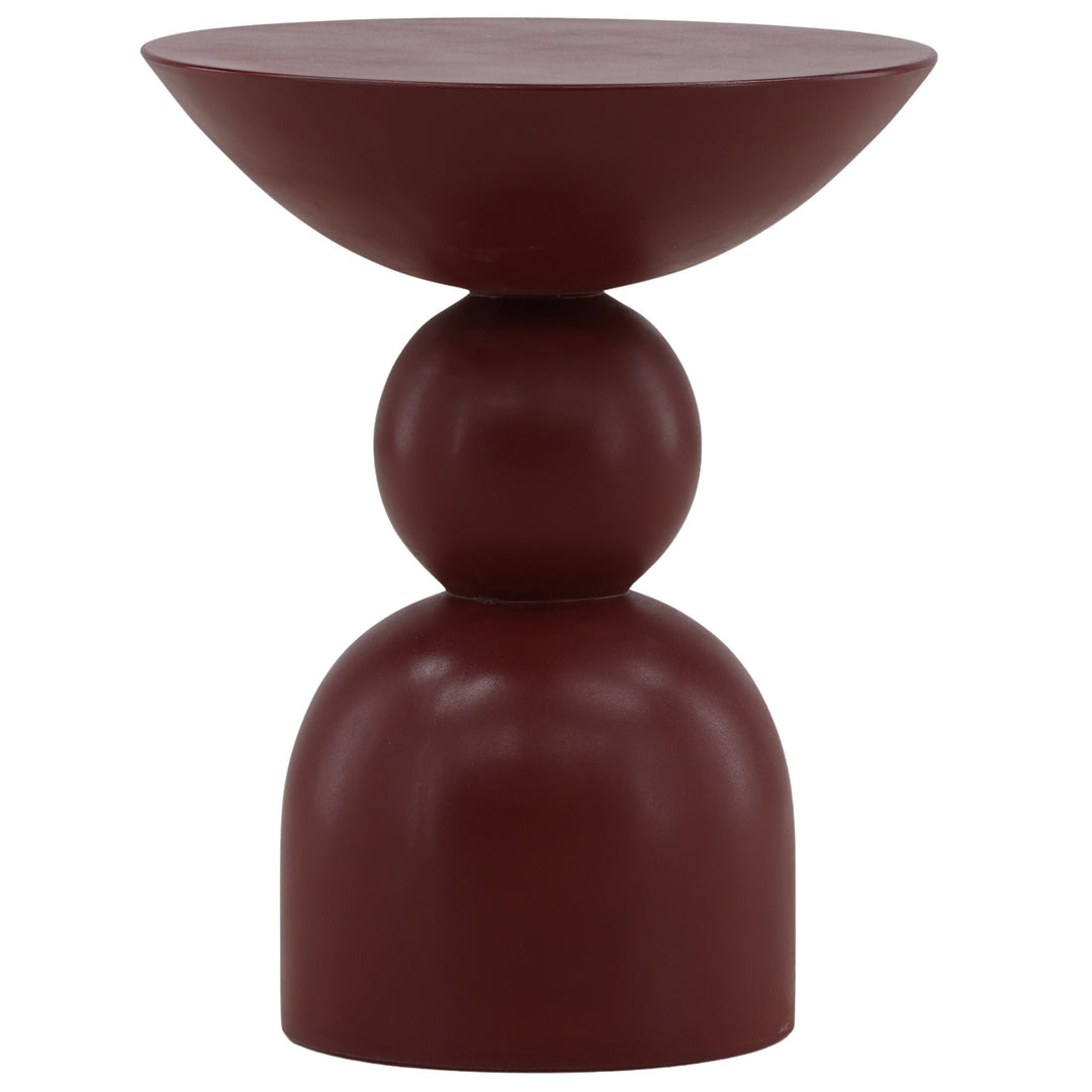 Xaviera Outdoor Side Table - Red
