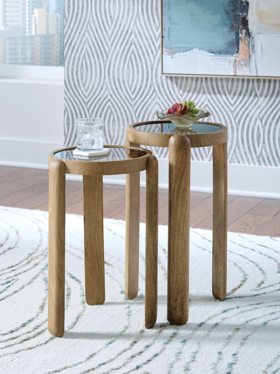 Jossor Accent Table Set of 2 by Ashley Furniture - product view