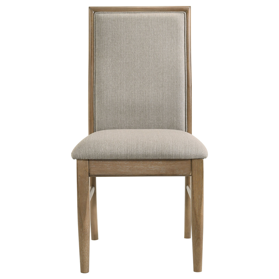 Adina Upholstered Dining Side Chair Barley (Set of 2) - What&