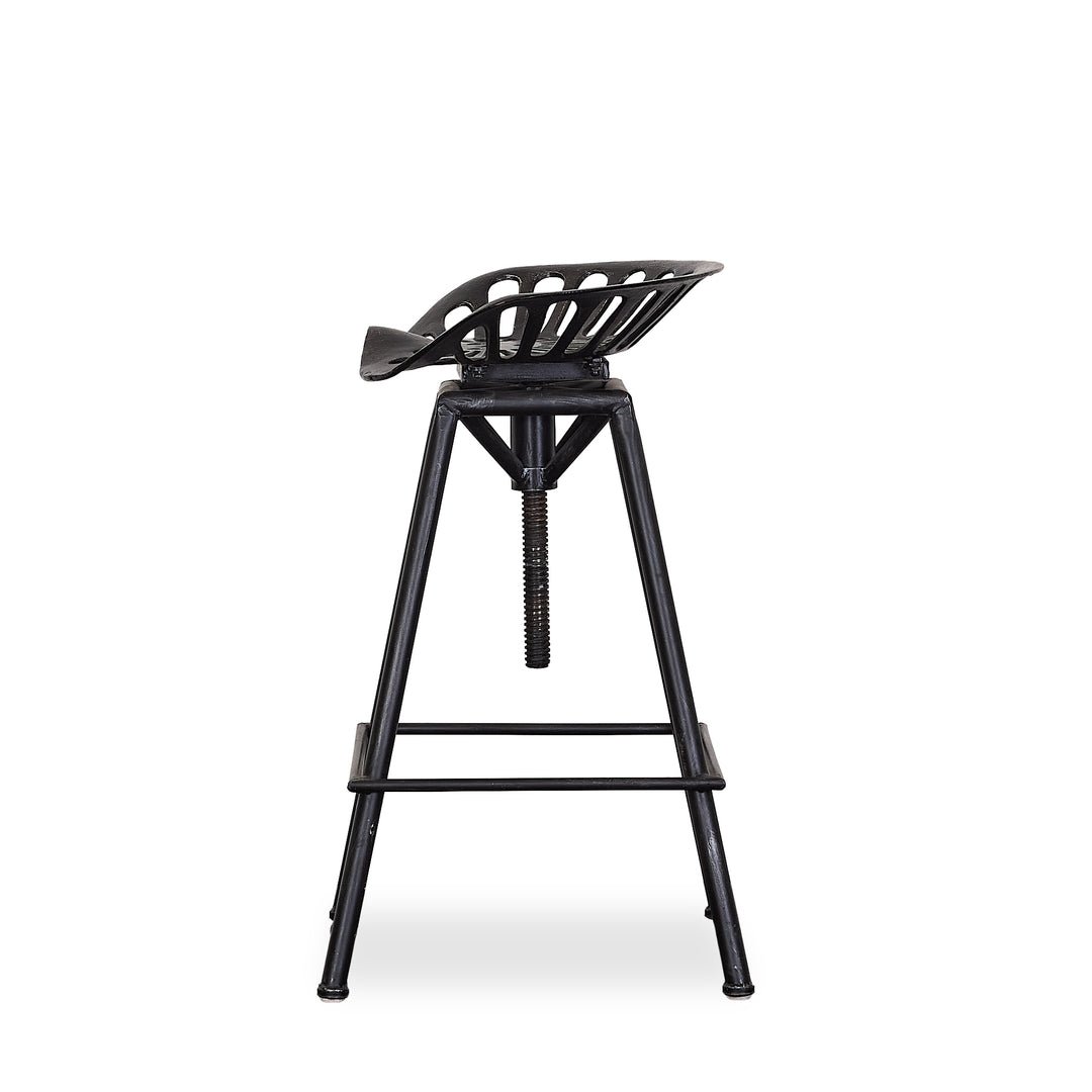 Adjustable Metal Stools (3) detail view 2 - What&