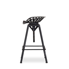 Adjustable Metal Stools (3) detail view 2 - What&