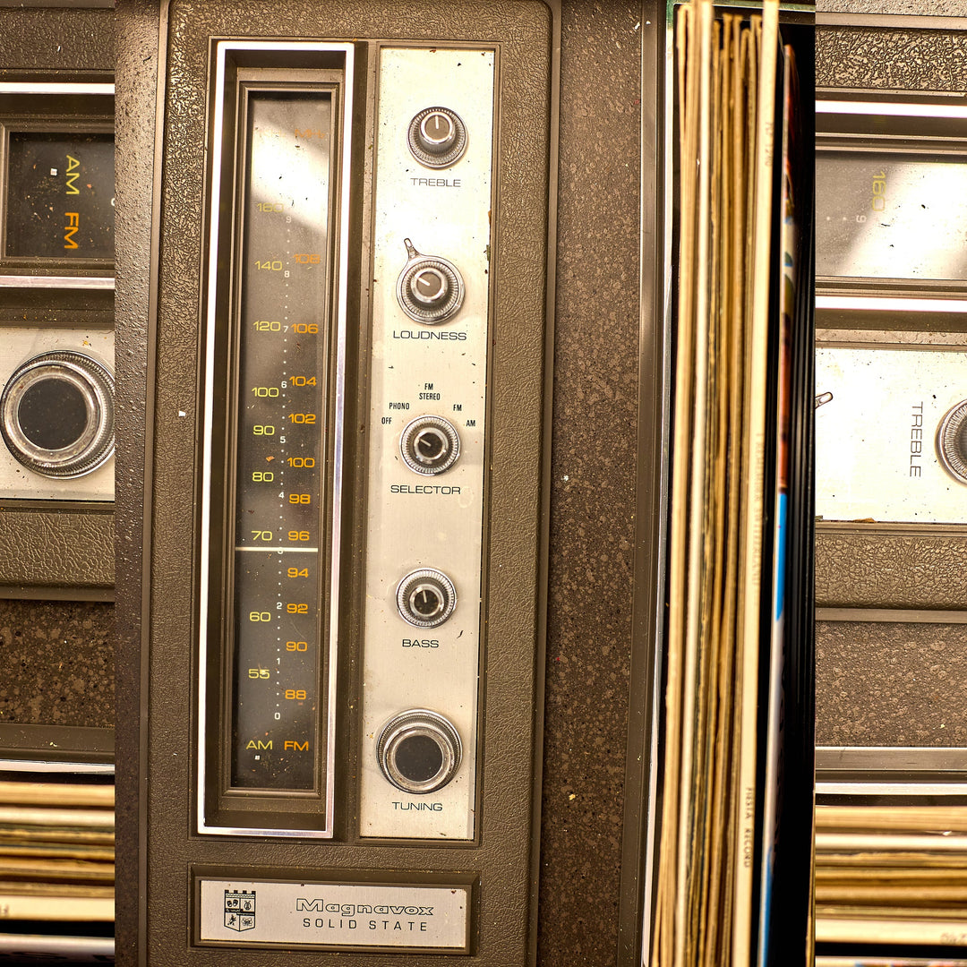 Album Console detail view 5 - Whats New Furniture - Portland, Oregon