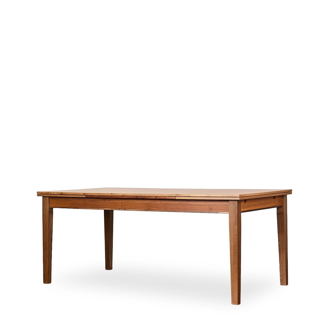 Alden Dining Table w/Extension detail view 3 - Whats New Furniture - Portland, Oregon