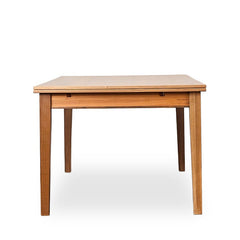 Alden Dining Table w/Extension detail view 4 - Whats New Furniture - Portland, Oregon