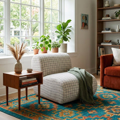 Rio Armless Chair in River Stone - Lifestyle - What&