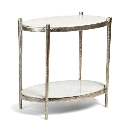 Theo Marble End Table - Whats New Furniture - Portland, Oregon