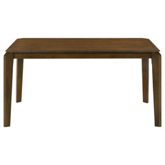 Almonte 59-inch Rectangular Wood Dining Table Dark Brown - What&