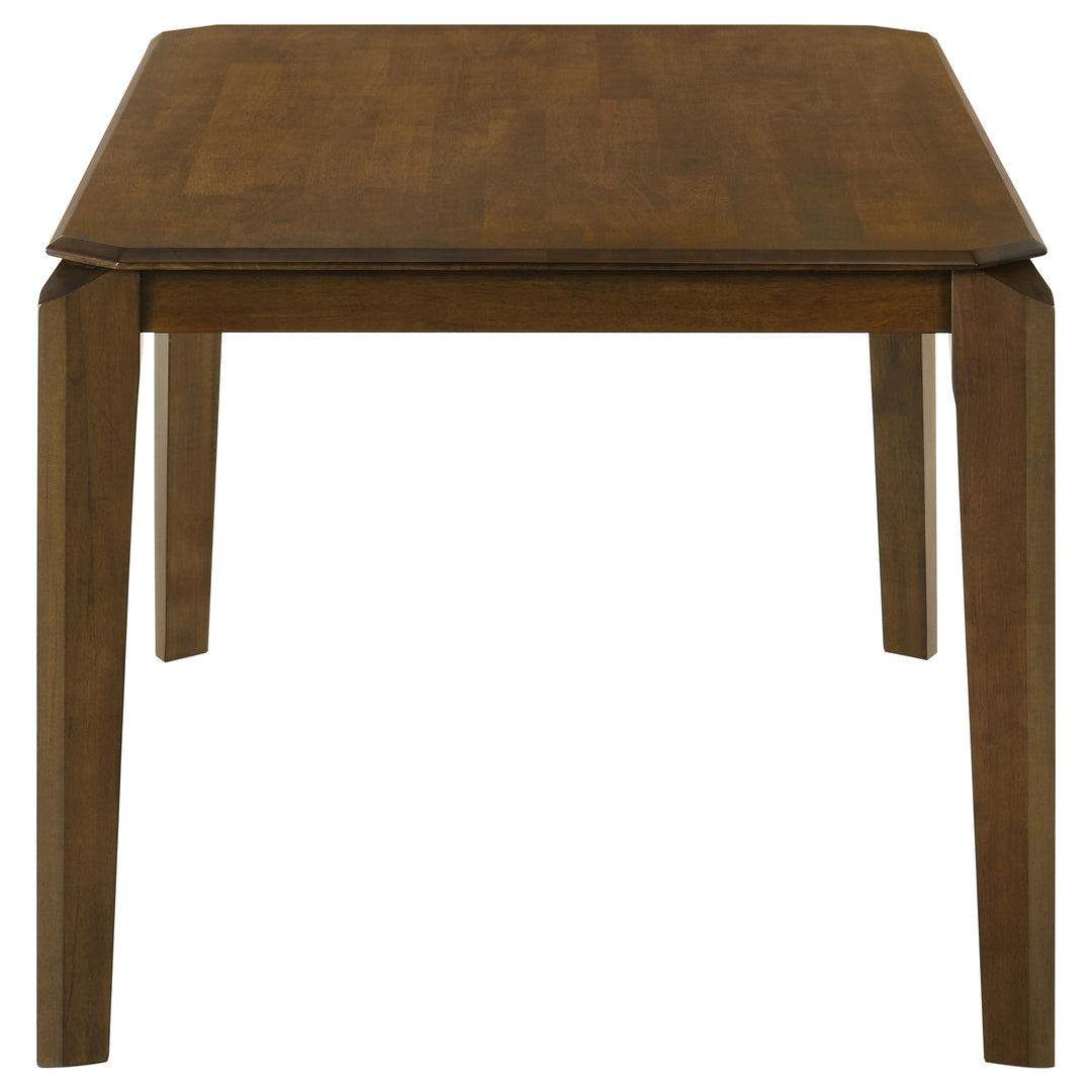 Almonte 59-inch Rectangular Wood Dining Table Dark Brown - What&