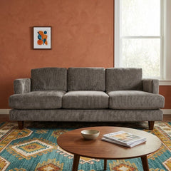 Alpine Sofa in fabric alternate angle - modern sofa by Stanton - Whats New Furniture Portland OR