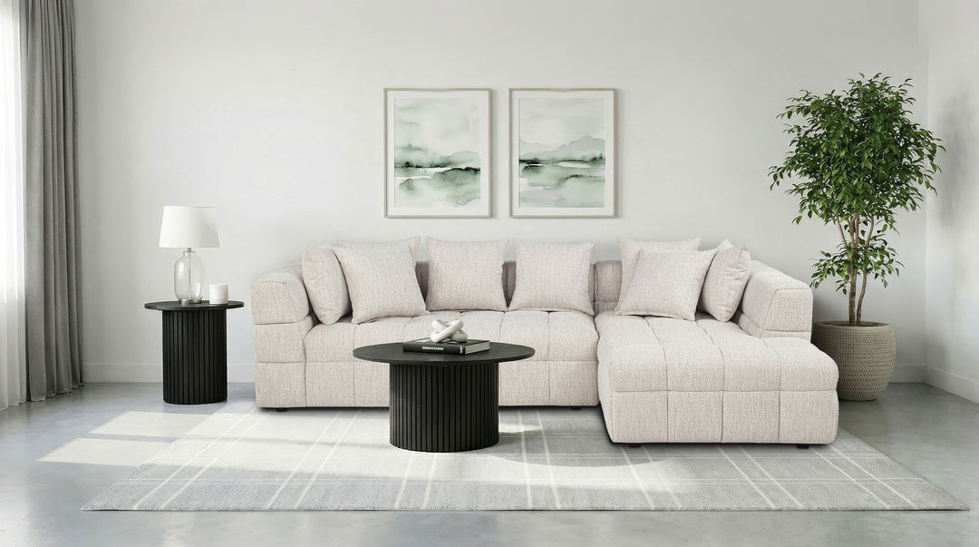 Amara 2-Piece Upholstered Sectional Sofa - What&