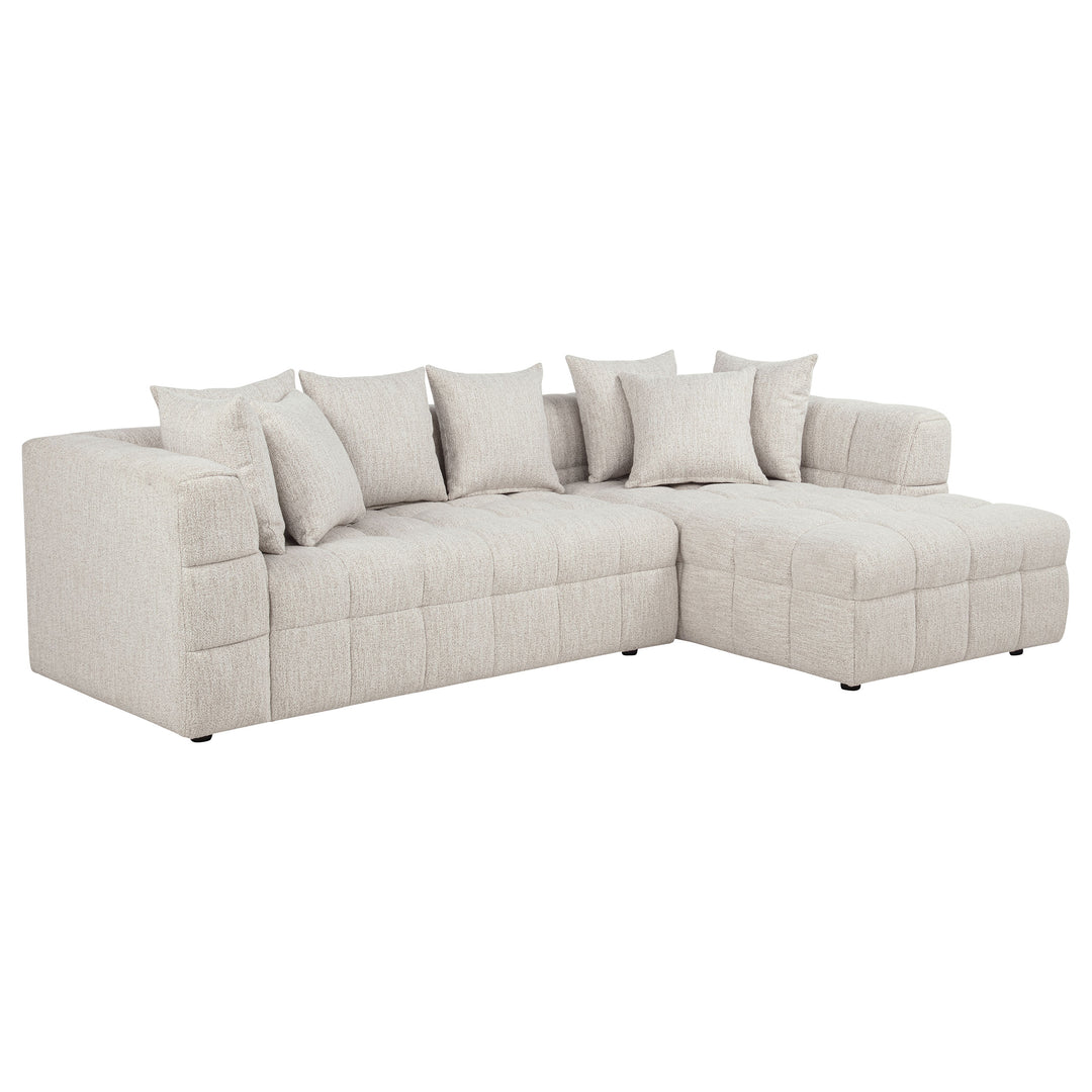 Amara 2-Piece Upholstered Sectional Sofa - What&