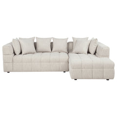 Amara 2-Piece Upholstered Sectional Sofa - What&