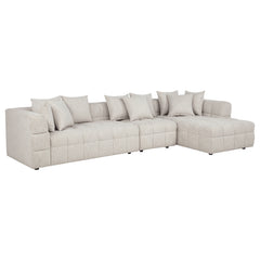 Amara 3-Piece Upholstered Sectional Sofa - What&