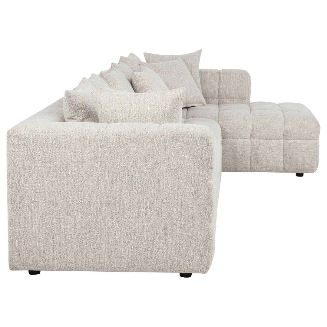 Amara 3-Piece Upholstered Sectional Sofa - What&