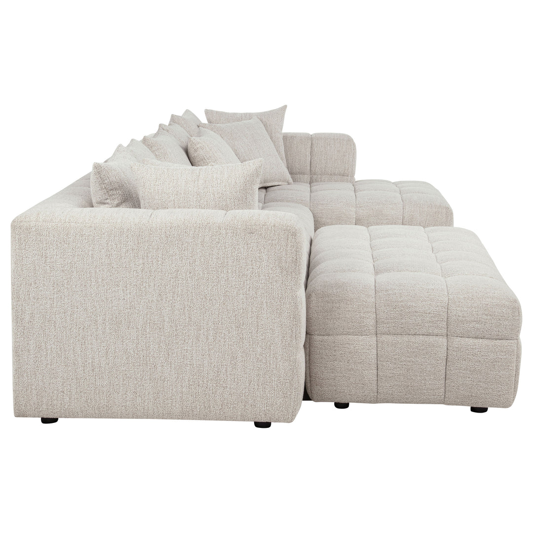 Amara 4-Piece Upholstered Sectional Sofa - What&