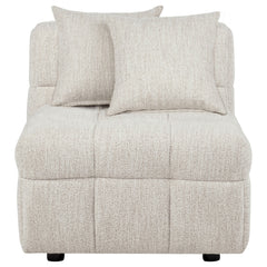 Amara Upholstered Armless Chair - What&